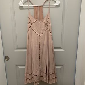 Lulus pink/cream dress